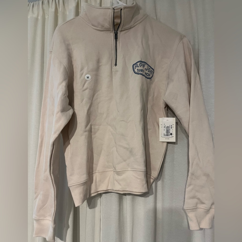 Ron Jon light pink quarter zip